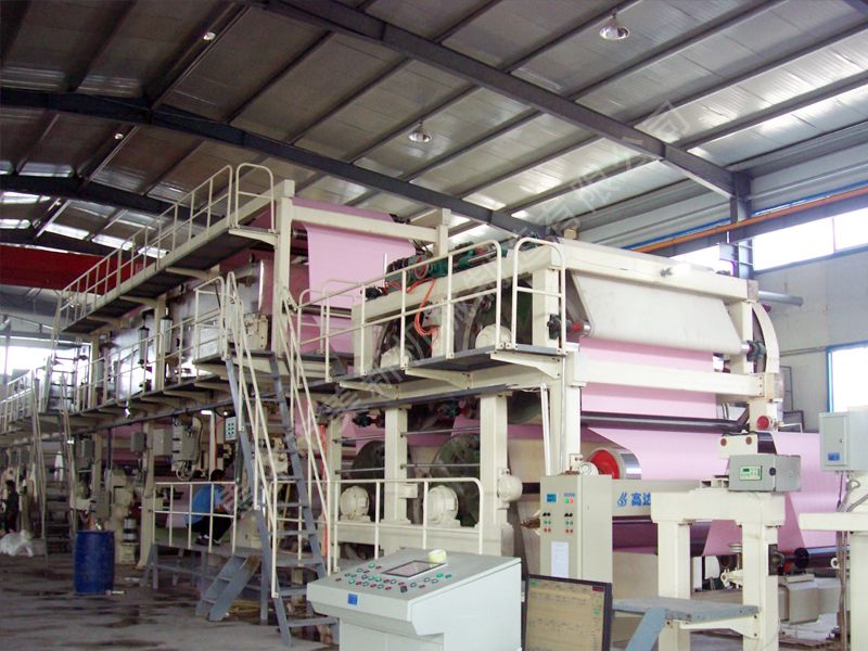Model 1880 carbon free copy paper coater